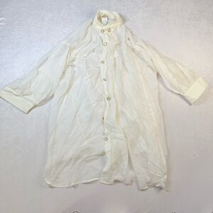 Gottex Cream Button-Down Shirt